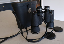 VINTAGE BINOCULARS BOOTS ADMIRAL 111 12 X 50mm with CASE/Caps for large lens