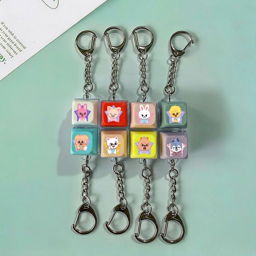 Kpop stray kids acrylic keycap - kids,