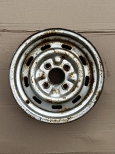 Genuine Classic Ford Capri L  13” Steel Wheel, Hard To Find, Used Condition