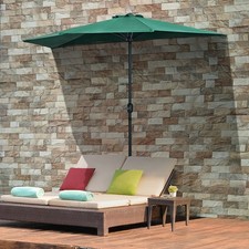 2.7m Half Round Parasol