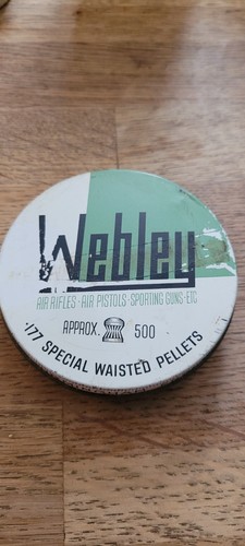 Webley and scott 177 pellets - and, .177