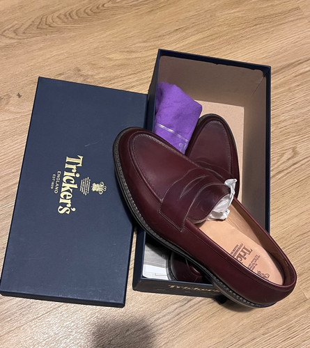 Trickers conker brown - trickers, leather