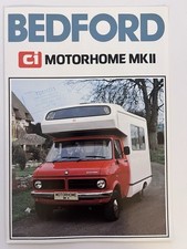 CI Bedford Motorhome MkII Brochure – Original 1970s Coachbuilt Campervan