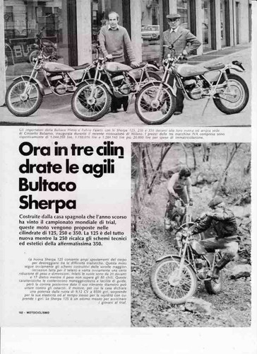 Advertising news bultaco - news,