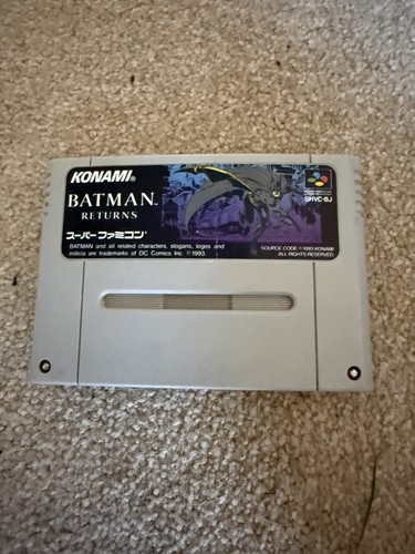 Snes batman returns - returns, sfc