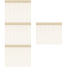 80 Pcs  Wooden Flag Poles