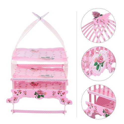 Paper cake display rack - paper,