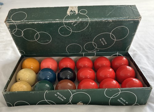 Vintage aramith boxed snooker - vintage,