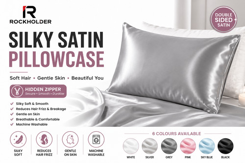 Silky satin pillowcase - silky,