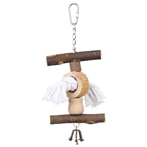 Trixie natural living bird toy - natural,