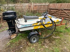 Scorpion Plancraft 20Hp Project Aquarail jet ski boat with motor and trailer