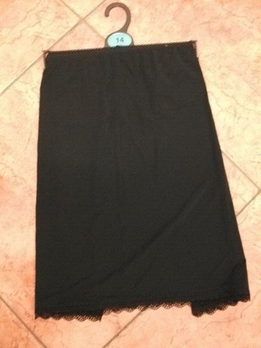 Underslip size 14 black - size,