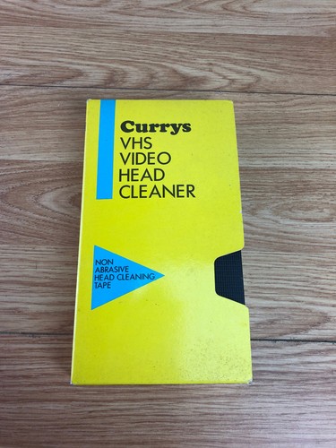 Currys vhs video head cleaner - vhs,