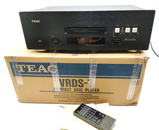 TEAC VRDS 7 Audiophile CD Player & Remote Control Boxed  Serviced & Working