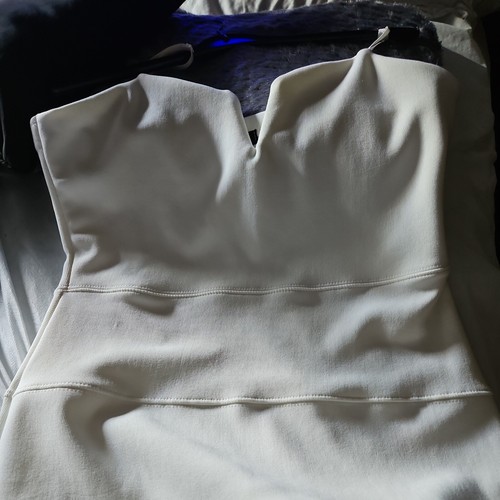 Cream midi dress - midi, 12