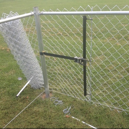 Ezzypull chain link fence - link,