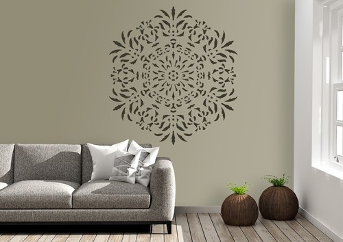 Mandala stencils doily - mandala,