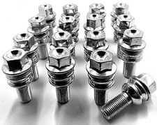 16 x ALLOY WHEEL BOLTS PORSCHE