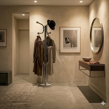 Vintage coat stand - coat,