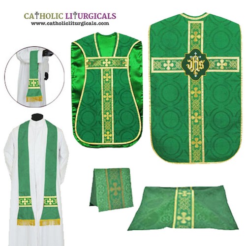 New green roman fiddleback - new,