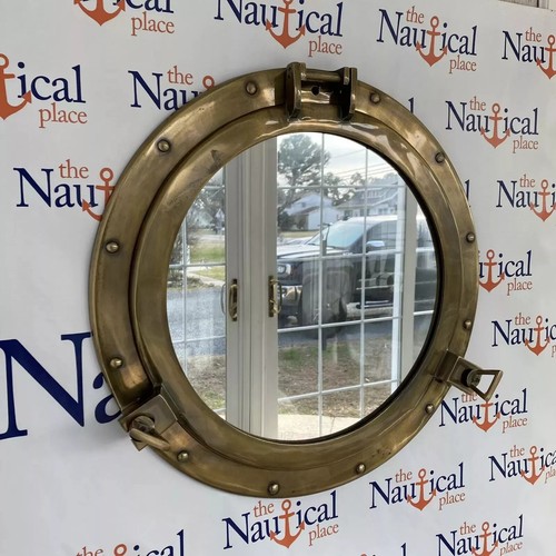 Large porthole mirror - 20",