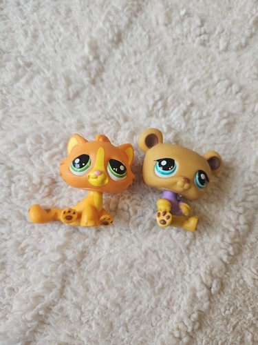 Littlest pet shop lps - pet, orange