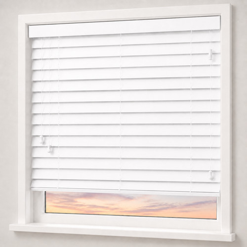 White faux wood - faux,