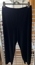 Joanna Hope Black Velvet Wide