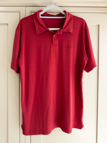 Rohan red technical polo shirt - red,