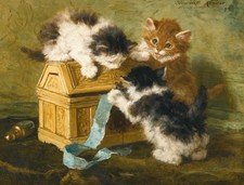 Henriette Ronner-Knip Cat Art