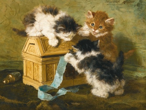 Henriette ronner knip cat - henriette, ronner-knip