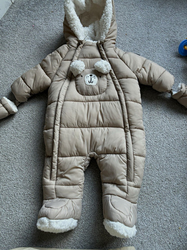Unisex baby hooded fleece - f&f,