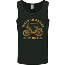 In Doubt Moped Biker