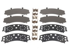 Front brake pad fitting shim - front,