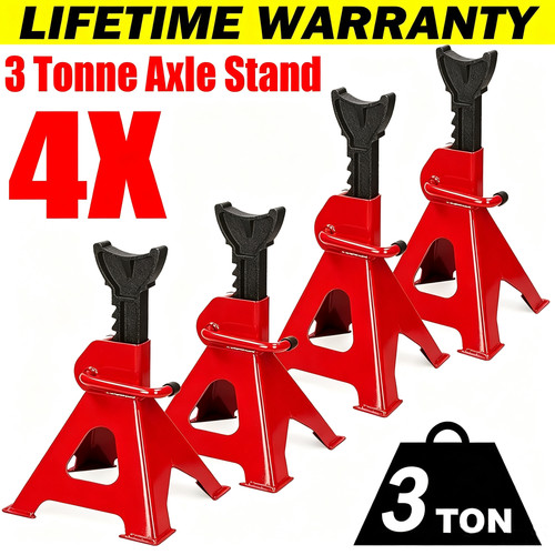 4pcs axle stands floor jack - floor, 3