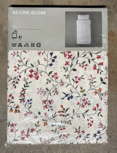 Ikea alvine blom quilt cover - ikea,