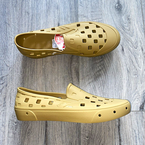 Vans beige slip trk - slip-on, mens
