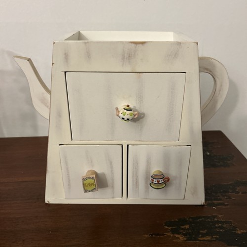Vtg novelty teapot - vtg, storage