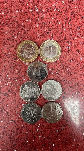 Commemorative 50p 2 - uk, £2