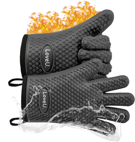 Oven gloves heat resistant - gloves,