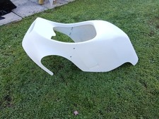 Classic Vintage White Fibreglass Complete Body Fairing /Cladding