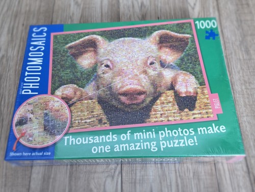 Photomosaics piglet 1000 piece - piglet,