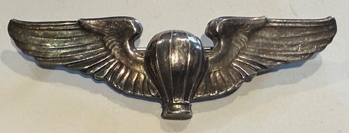 Ww2 usaaf balloon pilot badge - balloon,