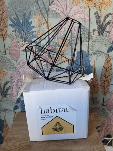 Habitat kanso black - black, wire