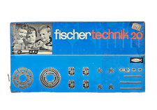 Fischer Technik 20 Construction Set West Germany Building Model No. 30020 Boxed