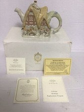 Lenox disney cottage tea pot - cottage,