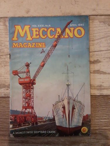 Vintage meccano magazine april - vintage,