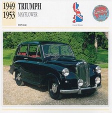 1949 1953 triumph - 1949-1953, mayflower