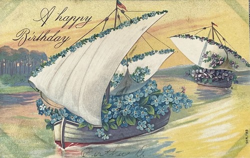 Vintage happy birthday - vintage,
