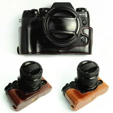 Leather Camera Protect Half Case Grip for Fuji Fujifilm X-T1 XT1
